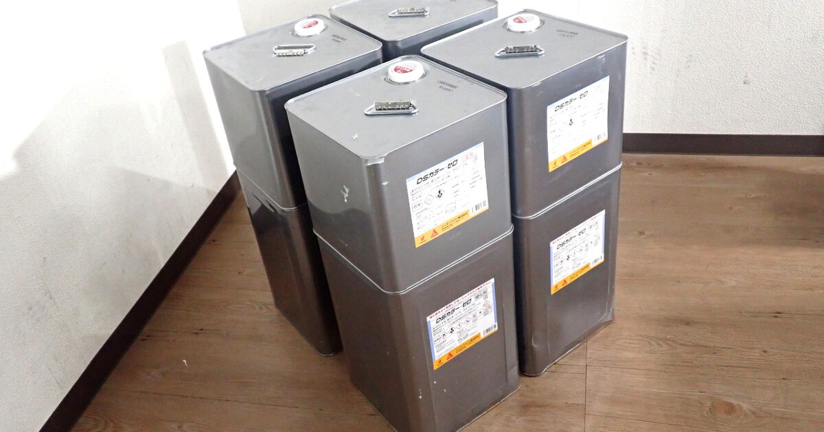 塗料 DYFLEX ダイフレックス DSカラーゼロ 平場用 主剤 9kg 硬化剤 18kg 各4缶 計8缶セット 2成分 ウレタン塗膜 防水材 屋根用