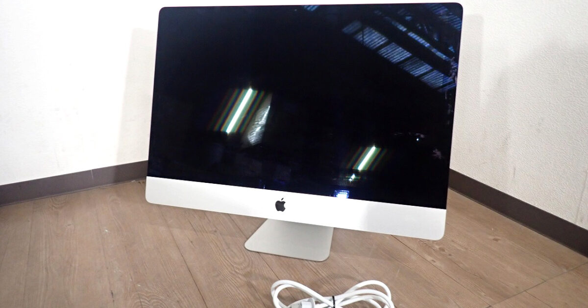 パソコン Apple iMac 2015 A1419 アップル Core i5 3.3GHz RAM:32GB HDD:2TB 27インチ Retina 5K キーボード付属 PC 本体 シルバー