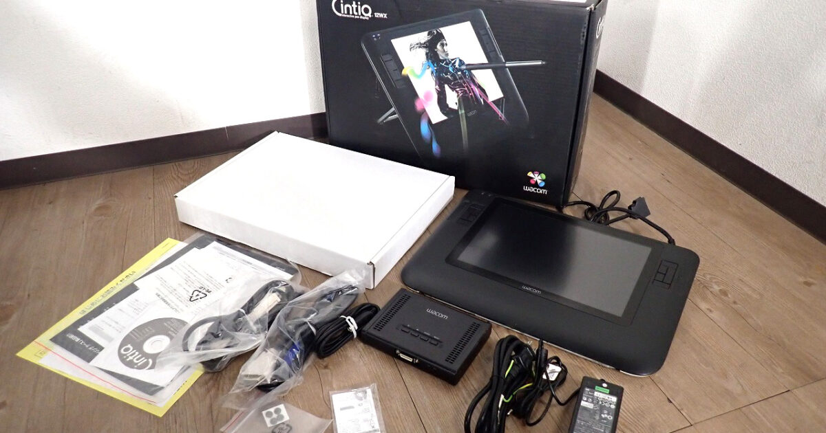 液晶ペンタブレット wacom DTZ-1200W/G0 ワコム Cintiq 12WX デジタルスケッチブック 12.1型 液晶ディスプレイ プロ向け ブラック