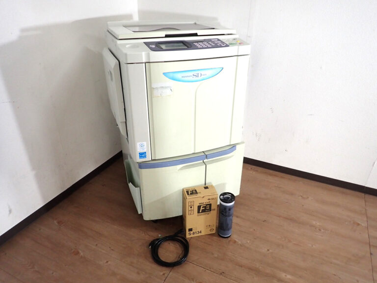 輪転機 RISO RISOGRAPH SD6680 理想科学工業 リソグラフ SDシリーズ 高速プリントモード A3 デジタル印刷機 インク付 オフィス