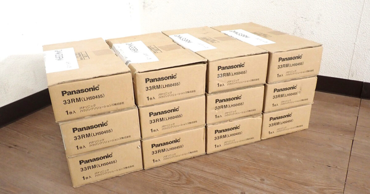 キッチンライト Panasonic 33RM(LH50455) パナソニック 12台セット LED 100V 8.2W 0.14A W30×D15×H5.5cm 屋内灯 住宅用 照明器具