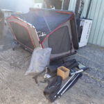ルーフテント Easy Camper RHONBUS イージーキャンパー 超薄型 ひし形 ロンバス 220×135×19cm 120×205×90～100cm キャンプ