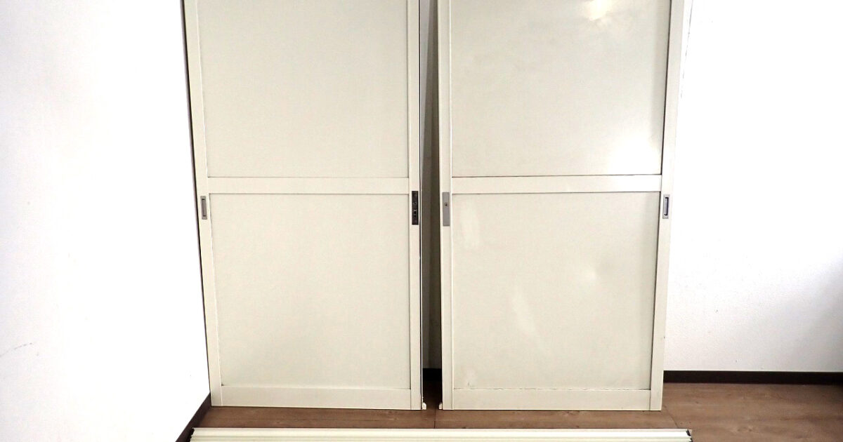 店舗引戸 LIXIL ACBAAAWZ165182 リクシル 内付 半外付型 障子 扉 86×180cm 枠 168×184cm アルミサッシ リフォーム 鍵付き