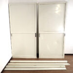 店舗引戸 LIXIL ACBAAAWZ165182 リクシル 内付 半外付型 障子 扉 86×180cm 枠 168×184cm アルミサッシ リフォーム 鍵付き