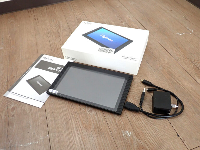 モバイルモニター DOSPARA DG-NP09D ドスパラ WUXGA 8.9インチ Diginnos バッテリー・スピーカー内蔵 小型 ディスプレイ ブラック