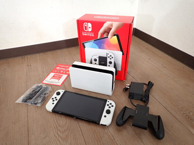 Nintendo Switch NINTENDO HEG-S-KAAAA 任天堂 ニンテンドー スイッチ 有機ELモデル ホワイト 本体 ドック ジョイコン ゲーム機
