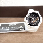 G-SHOCK 腕時計 CASIO GAW-100B-7AJF カシオ ジーショック ビッグケース 電波ソーラー 防水 メンズ アナデジ ホワイト ブラック