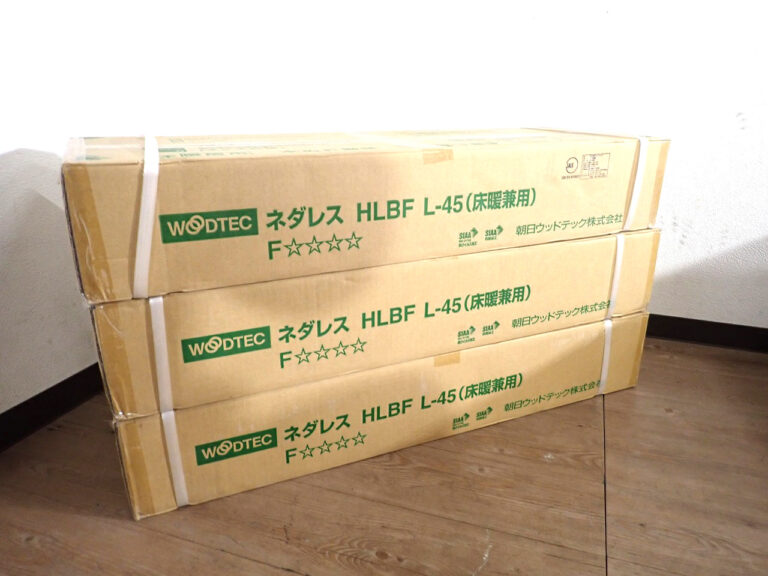 フローリング WOODTEC HLBFA2605L4S ウッドテック ネダレスL-45 909×145mm 24枚入 3ケース 6.13畳 木目 ラテブラウン 床暖兼用