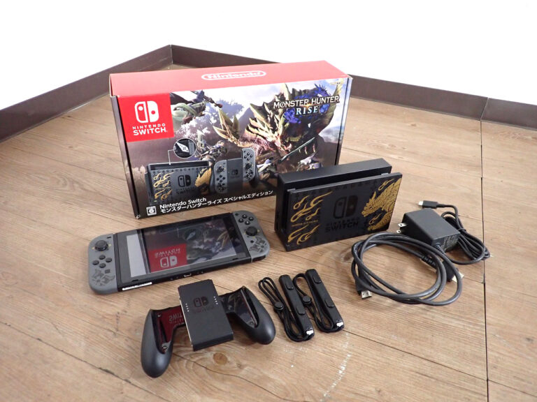 Nintendo Switch モンスターハンターライズ スペシャルエディション 任天堂 ニンテンドースイッチ ドック 本体 Joy-Con グレー