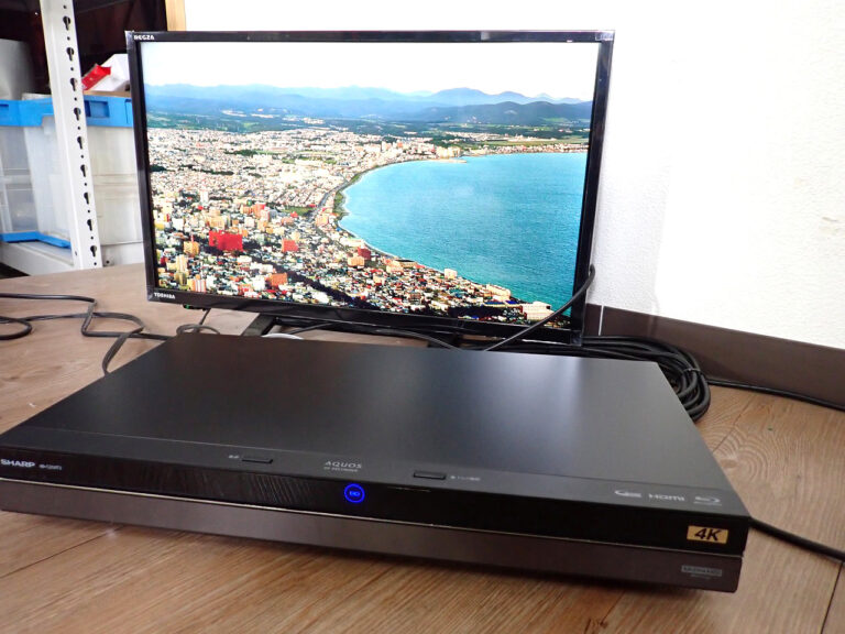 ブルーレイレコーダー SHARP 4B-C20AT3 シャープ AQUOS アクオス Blu-ray 4Kレコーダー 2TB 3チューナー 3番組同時録画 HDR DVD
