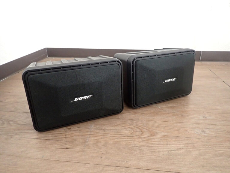 スピーカーシステム BOSE 101MM ボーズ 2台セット ペア ステレオ 45W 6Ω 小型 高性能 低域 高域 展示会 会議 ブラック 音響機器