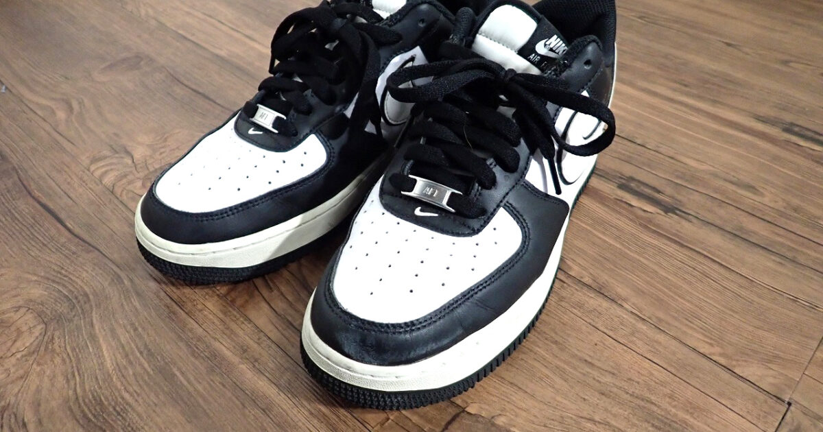 スニーカー NIKE DV0788-001 ナイキ Air Force エア フォース 1 07 27.5cm メンズ シューズ 靴 ブラック ホワイト モノトーン パンダ