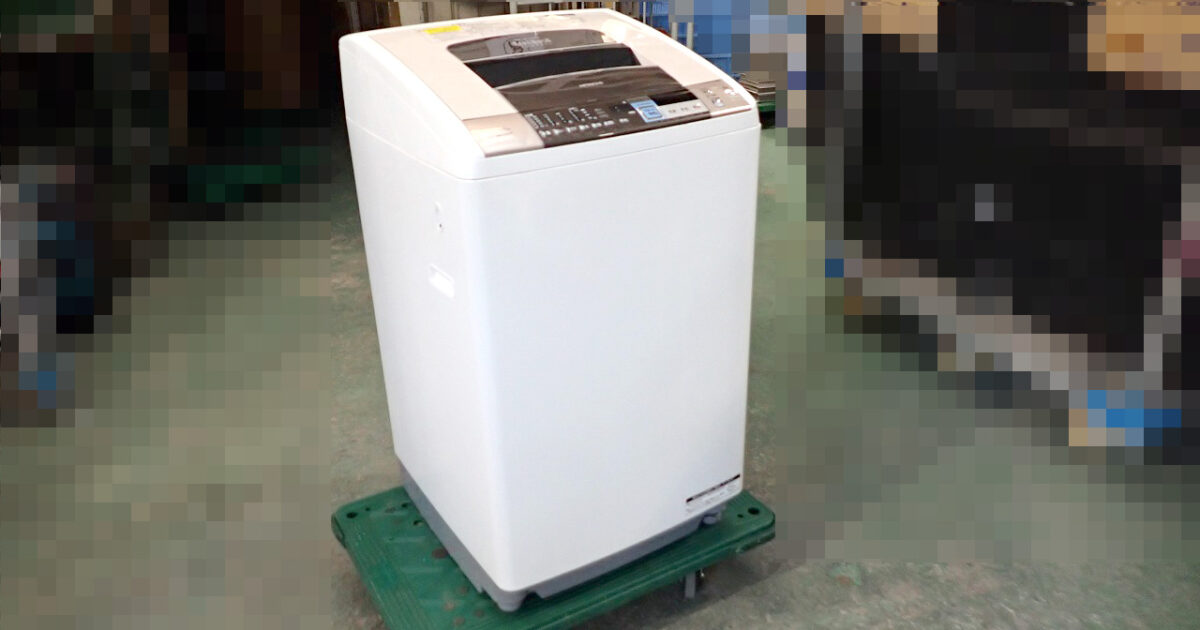 全自動洗濯機 HITACHI BW-D7SV 日立製作所 たて型洗濯機乾燥機 7.0kg ビートウォッシュ 自動お掃除搭載 シャンパン