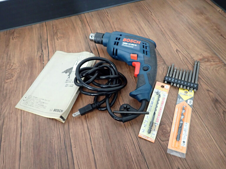電動ドリル Bosch GBM10RE/N ボッシュ 100V 450W Professional コード式 ドライバードリル ハイパワーモーター 耐久性 電動工具