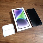 iPhone14 Plus Apple MQ4E3J/A アップル 128GB SIMフリー アイフォン パープル 紫 純正 携帯 スマホ スマートフォン 本体 箱付き