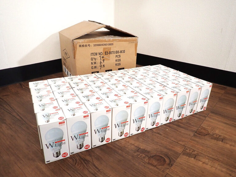 LED電球 50個 WWE GDL60-CC140 ワールドワイドエンジニアリング E26 口径 60×122mm 2600-3700K 100-120V 60W 調光可 電球色 照明 1