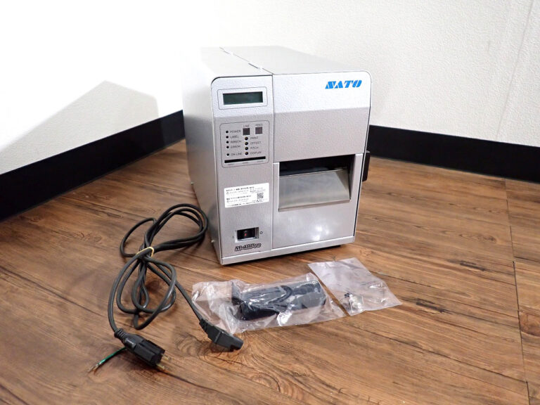 ラベルプリンター SATO M-48Pro8 サトー スキャントロニクス 100V 堅牢型 耐久性 スチールボディ バーコードプリンター 店舗 業務用
