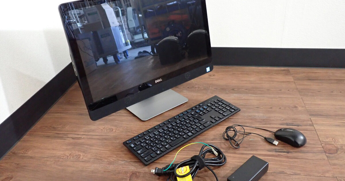 デスクトップパソコン Dell Inspiron24 5459 Series デル Core i7 6700T 2.8GHz 8GB 2TB 23.8型 ブラック Win10 モニター 液晶一体
