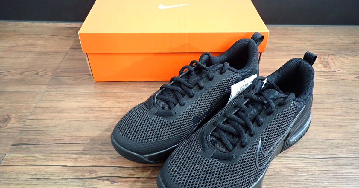 スニーカー NIKE エアマックス アルファトレーナー6 ナイキ AIR MAX 28cm サステナブル メンズ ワークアウト 靴 シューズ ブラック