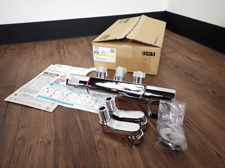 水栓 LIXIL BF-HB147TKX-PU リクシル INAX 壁付 サーモスタット付 シャワーバス 整流 浴室用 水栓金具 一般地用