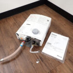 ガス瞬間湯沸器 Rinnai RUS-V51YTB リンナイ 5号 都市ガス用 13A 12A 元止め式 屋内壁掛型 小型 給湯器 住宅設備 ホワイト