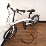 折りたたみ自転車 Cyma Cyma connect サイマ 20インチ コンパクト 鍵付き 折り畳み 通勤 通学 街乗り ホワイト