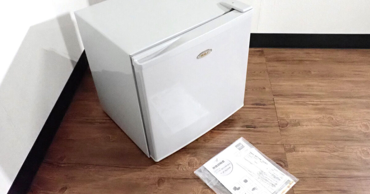 冷凍庫 Haier JF-NU40B ハイアール 1ドア 右開き 38L 100V 70W W500xH540xD505mm 家電製品 シルバー