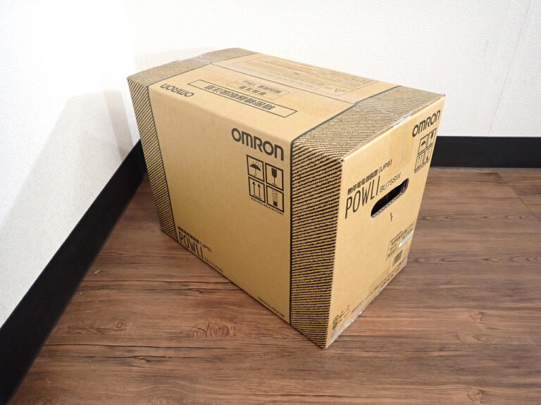 UPS OMRON BU75SW オムロン 無停電電源装置 75-144V 750VA 500W 常時インバータ給電方式 据置型 コンパクト ブラック