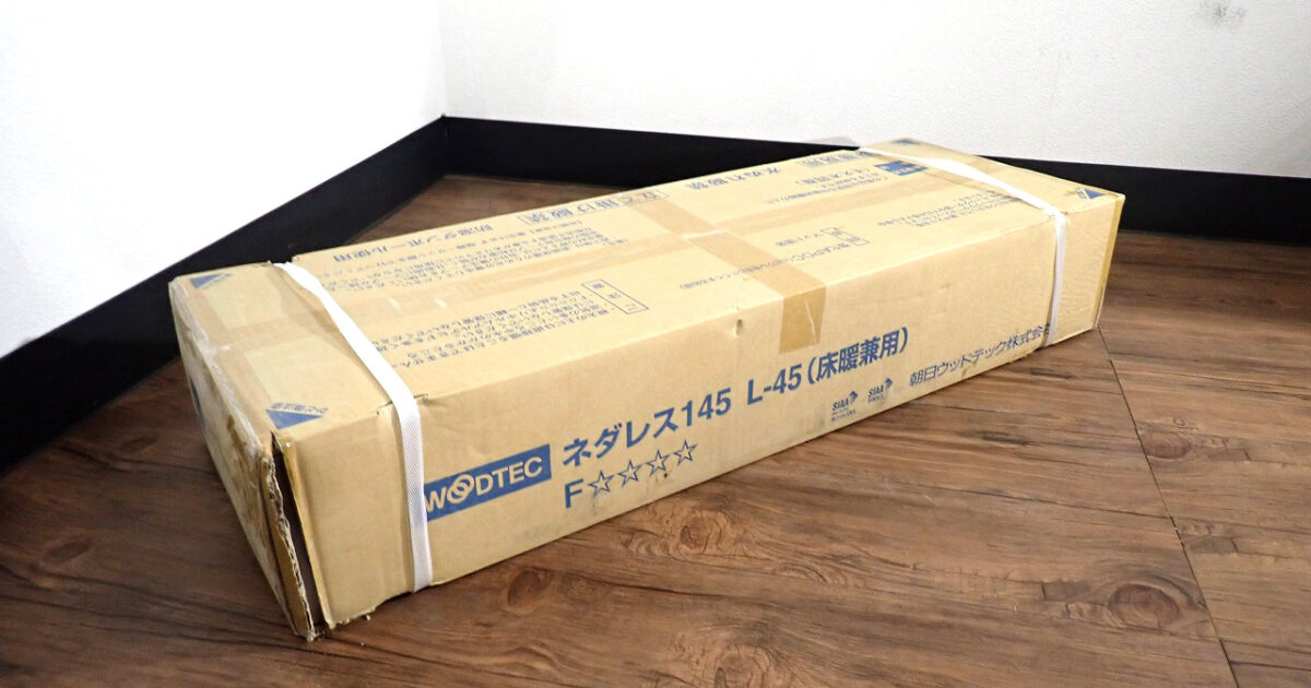 フローリング WOODTEC HLBW0005RL4S 朝日ウッドテック ネダレス145 13×145×909mm 24枚入 2.05畳 床材 オーク ブラウン 木目 DIY