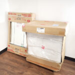 洗面化粧台 Panasonic GQM 075DSCAT GQM75KSCW パナソニック Mline ミラーキャビネット 三面鏡付 W750mm 扉タイプ ホワイト