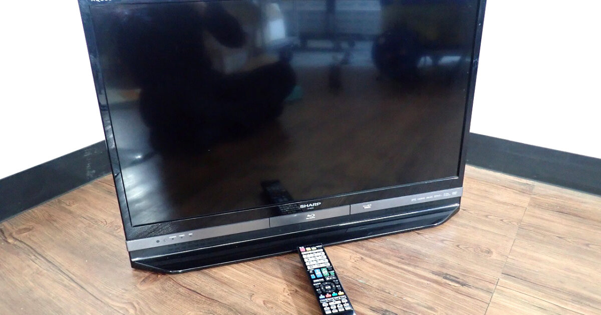 液晶テレビ SHARP LC-32DR9 シャープ AQUOS DR アクオス 32インチ フルHD ブルーレイ・HDD内蔵 録画 本体 TV ブラック